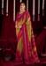 Picture of Pleasing Silk Dark Red Saree