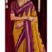 Picture of Delightful Silk Maroon Saree