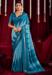 Picture of Comely Silk Dark Cyan Saree