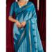 Picture of Comely Silk Dark Cyan Saree