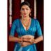 Picture of Comely Silk Dark Cyan Saree