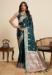 Picture of Delightful Satin & Silk Dark Slate Grey Saree