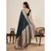 Picture of Fascinating Satin & Silk Medium Sea Green Saree
