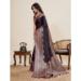 Picture of Admirable Satin & Silk Plum Saree