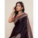 Picture of Admirable Satin & Silk Plum Saree