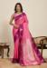 Picture of Gorgeous Silk Hot Pink Saree