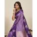 Picture of Fascinating Silk Light Slate Grey Saree