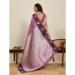 Picture of Ravishing Silk Violet Saree