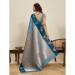 Picture of Charming Silk Light Slate Grey Saree