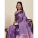Picture of Classy Silk Light Slate Grey Saree