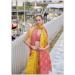 Picture of Ideal Silk Dark Golden Rod Saree