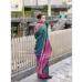 Picture of Sightly Silk Teal Saree