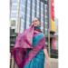 Picture of Graceful Silk Dark Cyan Saree