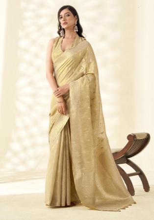 Picture of Alluring Linen Burly Wood Saree