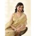 Picture of Alluring Linen Burly Wood Saree