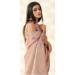 Picture of Superb Linen Light Salmon Saree