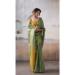 Picture of Radiant Chiffon Dark Olive Green Saree