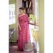 Picture of Fascinating Silk Pale Violet Red Saree