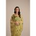 Picture of Good Looking Cotton Dark Khaki Saree