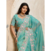 Picture of Beautiful Chiffon Cadet Blue Saree