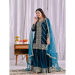 Picture of Radiant Chiffon Navy Blue & Readymade Salwar Kameez