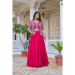 Picture of Charming Chiffon Light Pink Readymade Lehenga Choli