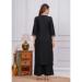 Picture of Bewitching Rayon Black Readymade Salwar Kameez