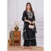 Picture of Bewitching Rayon Black Readymade Salwar Kameez