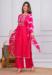 Picture of Shapely Rayon Deep Pink Readymade Salwar Kameez