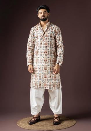 Picture of Bewitching Cotton Tan Kurtas