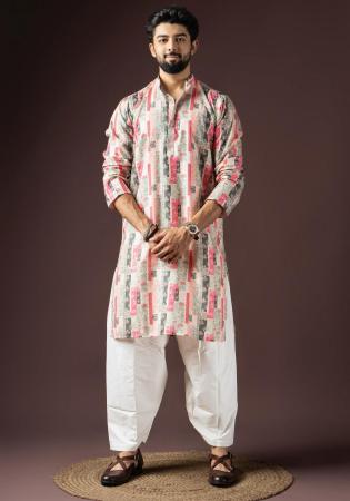 Picture of Grand Cotton Rosy Brown Kurtas