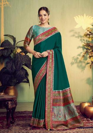 Picture of Ideal Silk Midnight Blue Saree