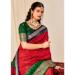 Picture of Enticing Silk Crimson Saree