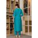 Picture of Admirable Silk Dark Cyan Readymade Salwar Kameez