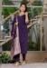 Picture of Pleasing Silk Dark Slate Blue Readymade Salwar Kameez
