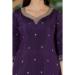 Picture of Pleasing Silk Dark Slate Blue Readymade Salwar Kameez