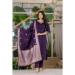 Picture of Pleasing Silk Dark Slate Blue Readymade Salwar Kameez
