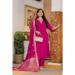 Picture of Beautiful Silk Deep Pink Readymade Salwar Kameez
