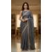 Picture of Stunning Chiffon Dim Gray Saree