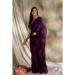 Picture of Elegant Chiffon Maroon Saree