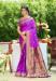 Picture of Wonderful Silk Dark Orchid Saree