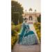 Picture of Amazing Net Teal Lehenga Choli