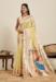 Picture of Beauteous Cotton & Silk Pale Golden Rod Saree