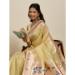 Picture of Beauteous Cotton & Silk Pale Golden Rod Saree