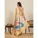 Picture of Fascinating Cotton & Silk Khaki Saree