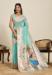 Picture of Fine Cotton & Silk Dark Sea Green Saree