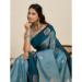 Picture of Ideal Silk Cadet Blue Saree