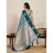 Picture of Ideal Silk Cadet Blue Saree