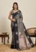 Picture of Amazing Silk Grey Saree