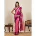 Picture of Delightful Silk Light Coral Saree